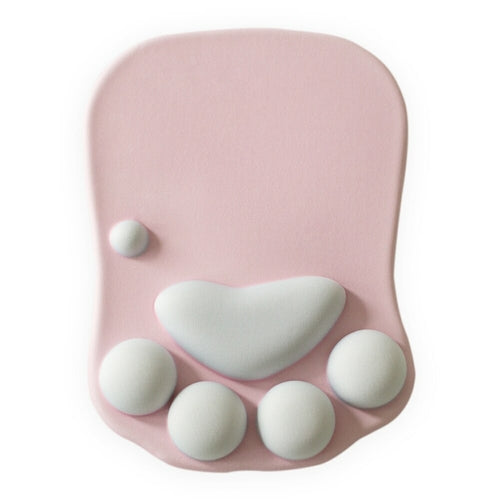 3D Cat Paw Mouse Pad with Wrist Rest