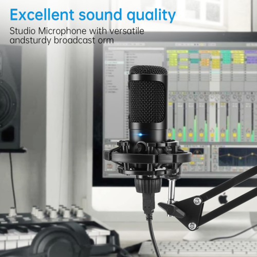 Studio Condenser USB Microphone Kit