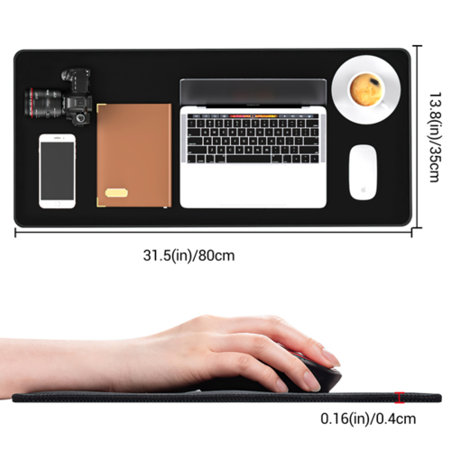 Extended Gaming Desk Mat – Waterproof & Non-Slip